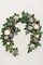 5FT Light Purple Artificial Summer Flower Garland Rose Leaves Lilac Floral Garland Arch Flowers Vine Lavender Table Garland
